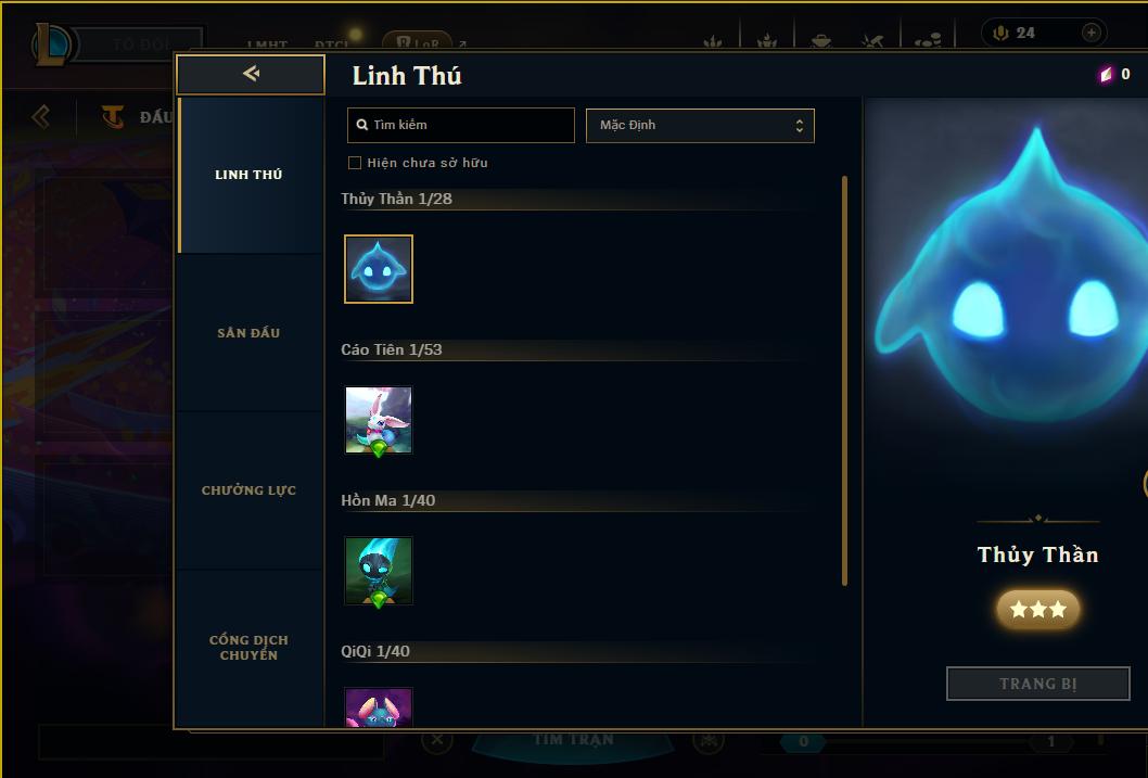 Acc Liên Minh Huyền Thoại/Đấu Trường Chân lý mã số 9239