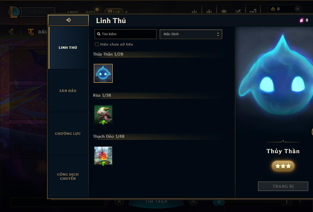 Acc Liên Minh Huyền Thoại/Đấu Trường Chân lý mã số 9249