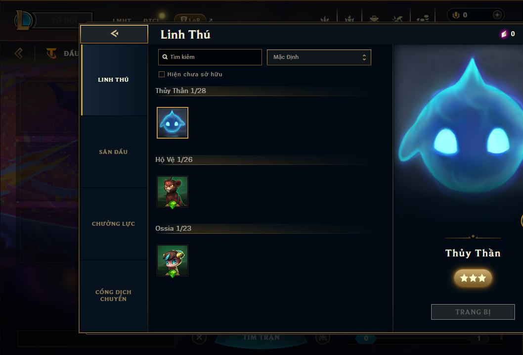 Acc Liên Minh Huyền Thoại/Đấu Trường Chân lý mã số 9251