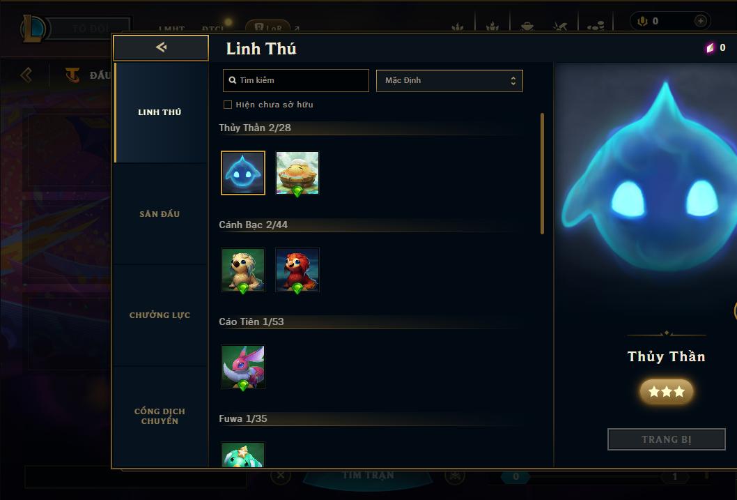 Acc Liên Minh Huyền Thoại/Đấu Trường Chân lý mã số 9259