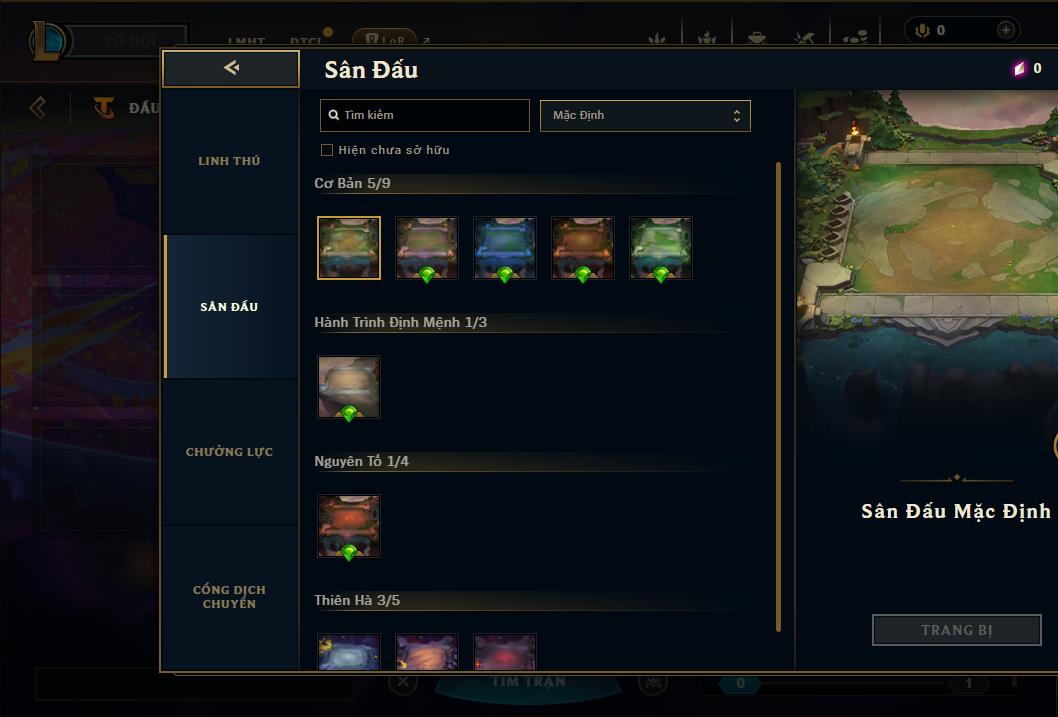 Acc Liên Minh Huyền Thoại/Đấu Trường Chân lý mã số 9259