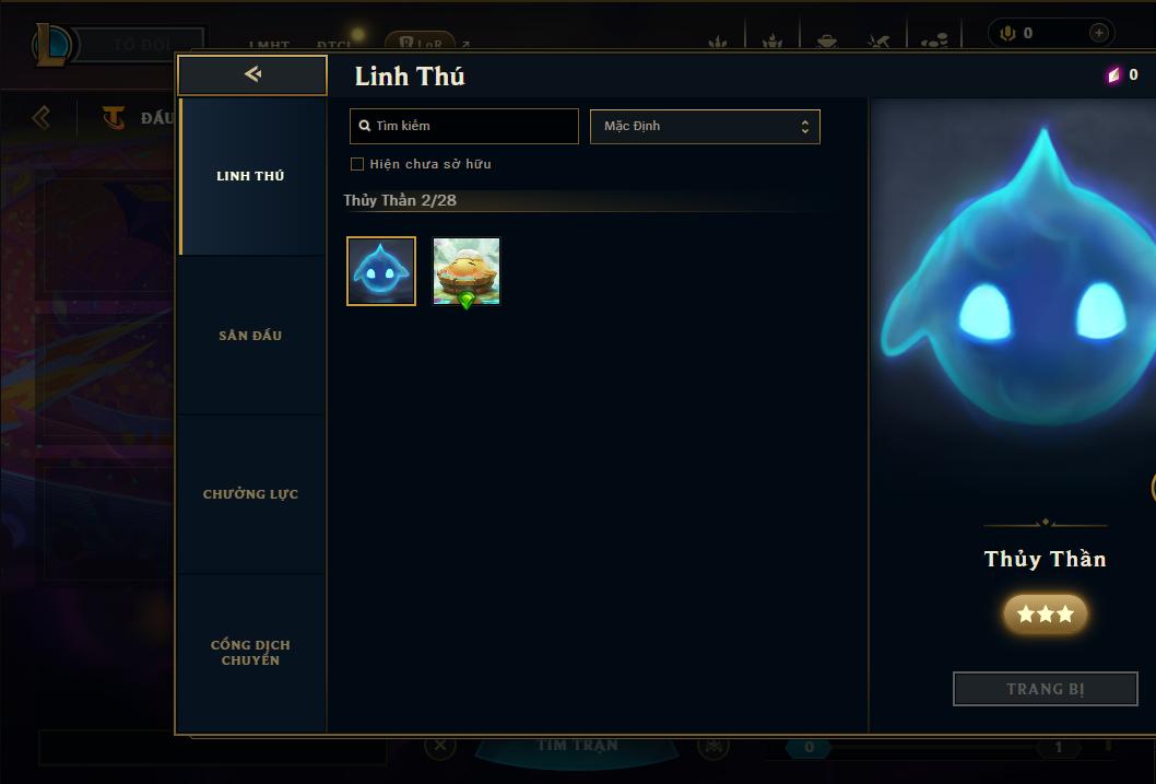 Acc Liên Minh Huyền Thoại/Đấu Trường Chân lý mã số 9273