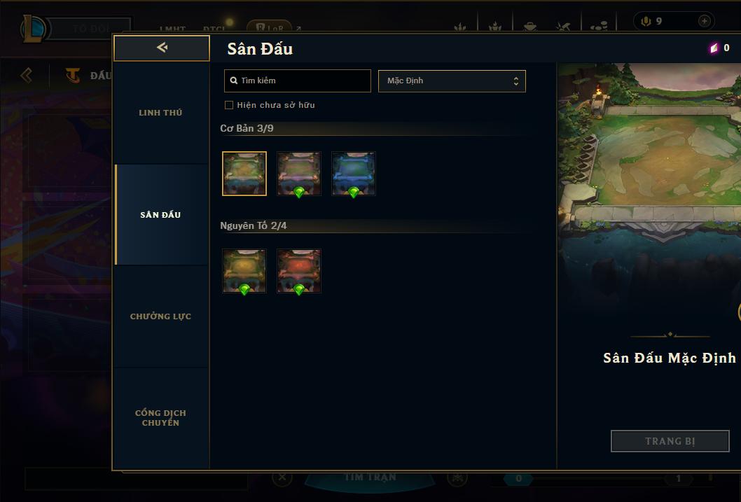 Acc Liên Minh Huyền Thoại/Đấu Trường Chân lý mã số 9280