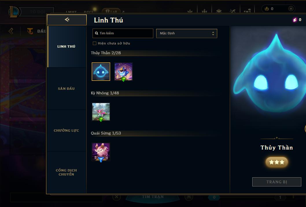 Acc Liên Minh Huyền Thoại/Đấu Trường Chân lý mã số 9285