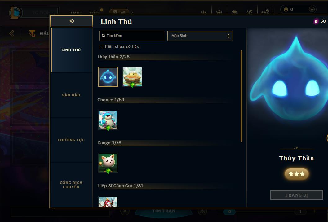 Acc Liên Minh Huyền Thoại/Đấu Trường Chân lý mã số 9287