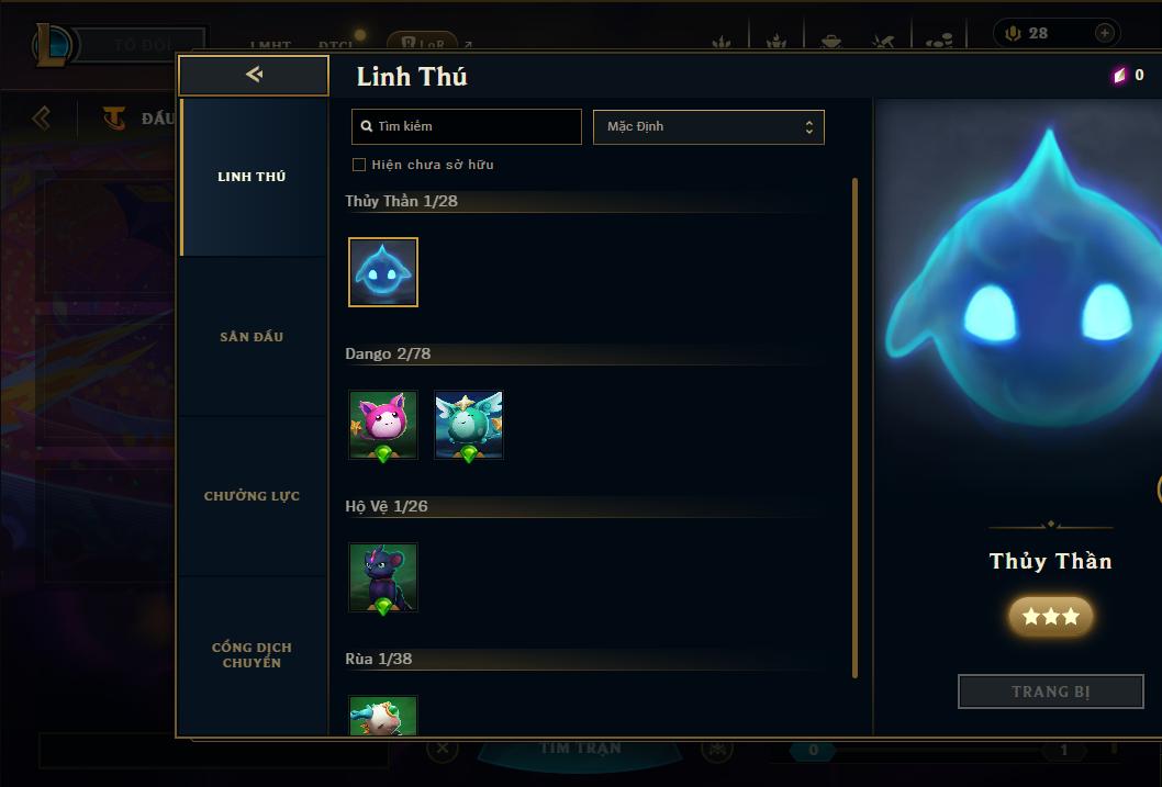 Acc Liên Minh Huyền Thoại/Đấu Trường Chân lý mã số 9288