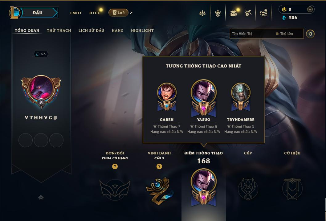 Acc Liên Minh Huyền Thoại/Đấu Trường Chân lý mã số 9304