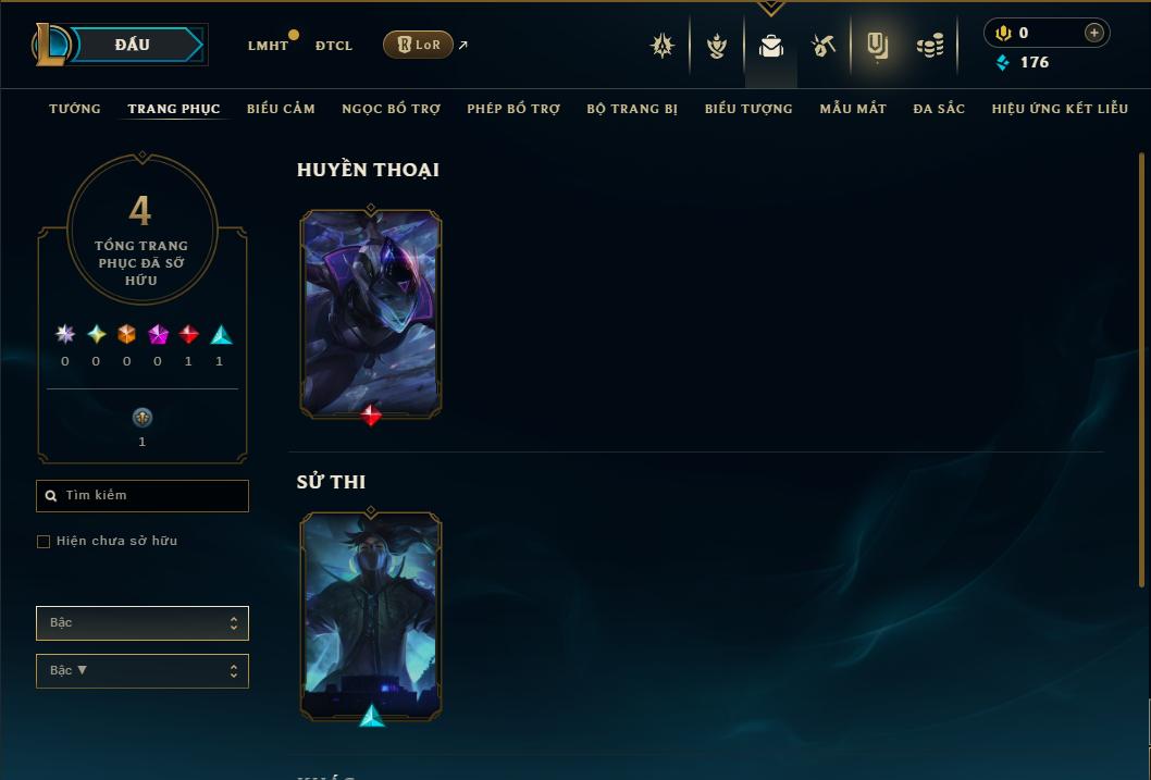 Acc Liên Minh Huyền Thoại/Đấu Trường Chân lý mã số 9343