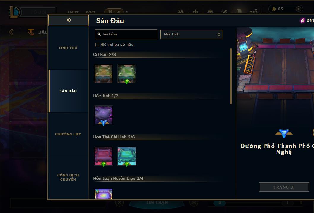 Acc Liên Minh Huyền Thoại/Đấu Trường Chân lý mã số 9355