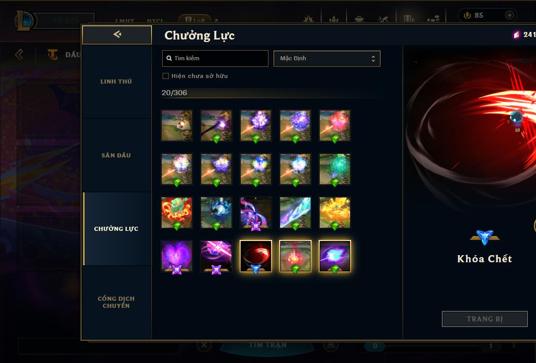 Acc Liên Minh Huyền Thoại/Đấu Trường Chân lý mã số 9355