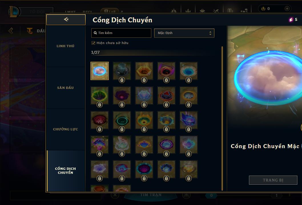 Acc Liên Minh Huyền Thoại/Đấu Trường Chân lý mã số 9356