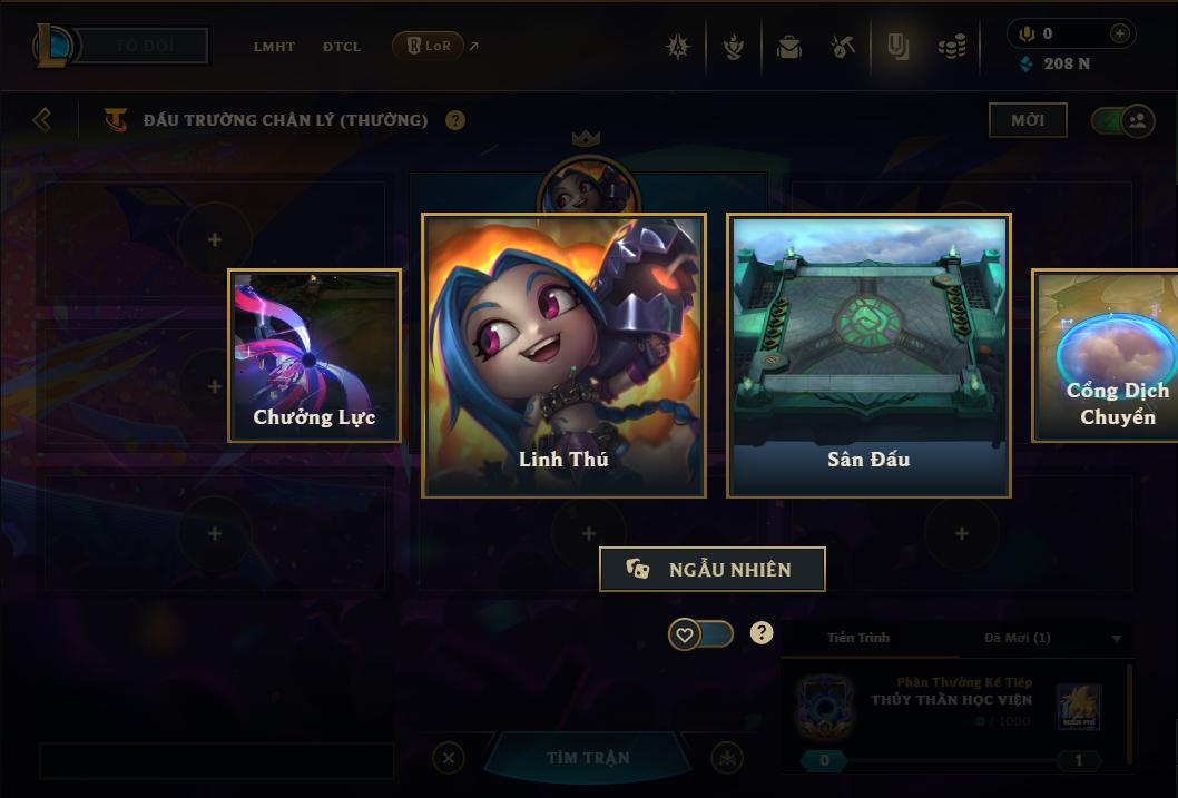 Acc Liên Minh Huyền Thoại/Đấu Trường Chân lý mã số 9357