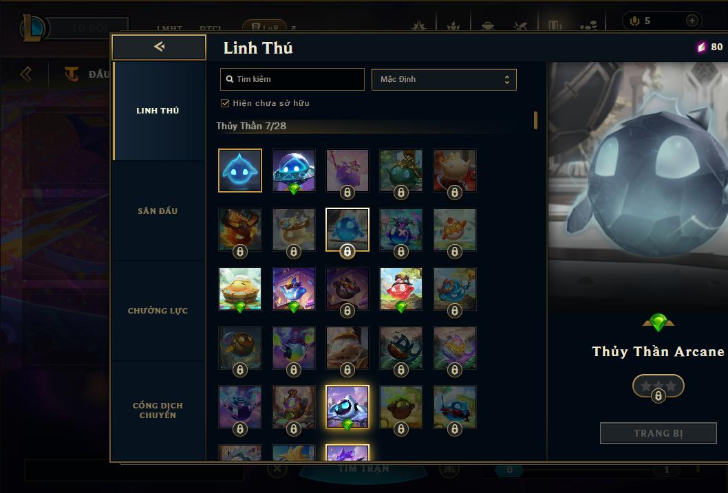 Acc Liên Minh Huyền Thoại/Đấu Trường Chân lý mã số 9361