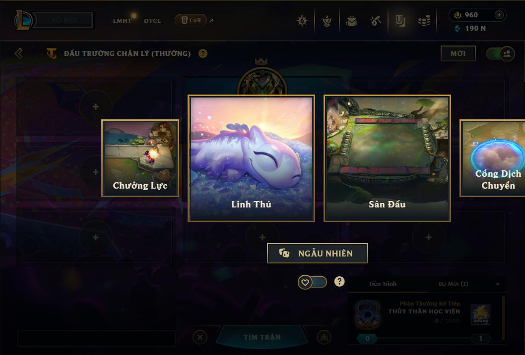 Acc Liên Minh Huyền Thoại/Đấu Trường Chân lý mã số 9364