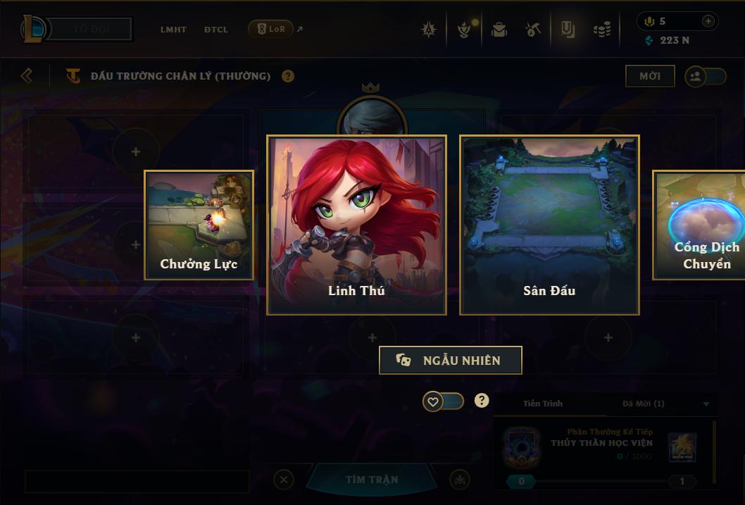 Acc Liên Minh Huyền Thoại/Đấu Trường Chân lý mã số 9365