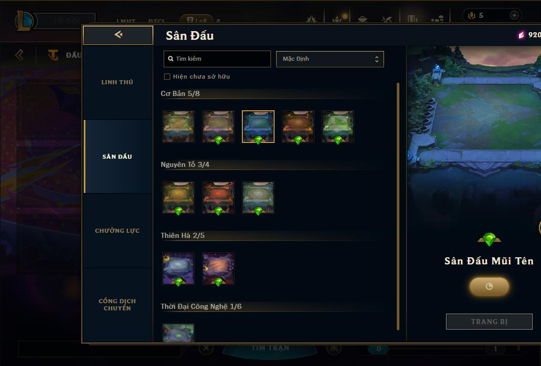 Acc Liên Minh Huyền Thoại/Đấu Trường Chân lý mã số 9365