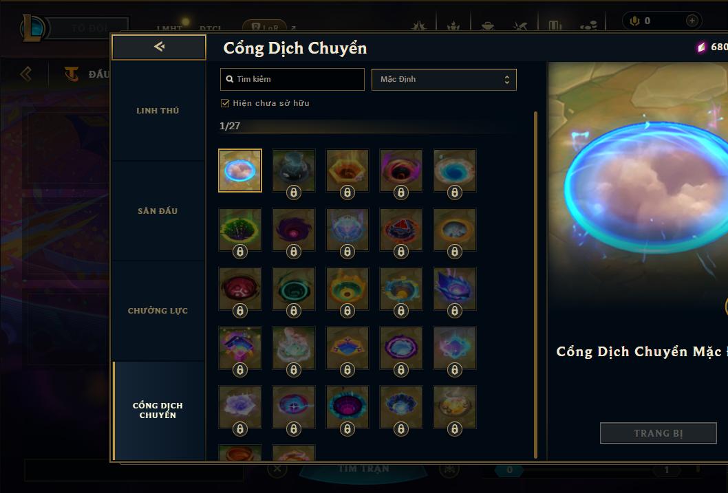 Acc Liên Minh Huyền Thoại/Đấu Trường Chân lý mã số 9366