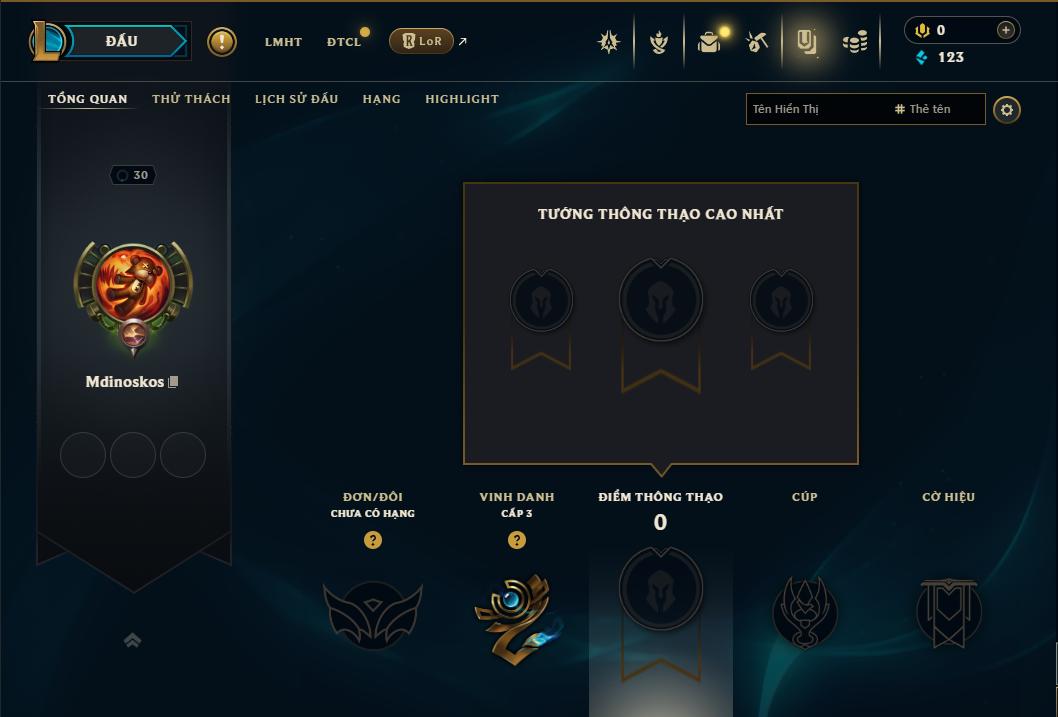 Acc Liên Minh Huyền Thoại/Đấu Trường Chân lý mã số 9381