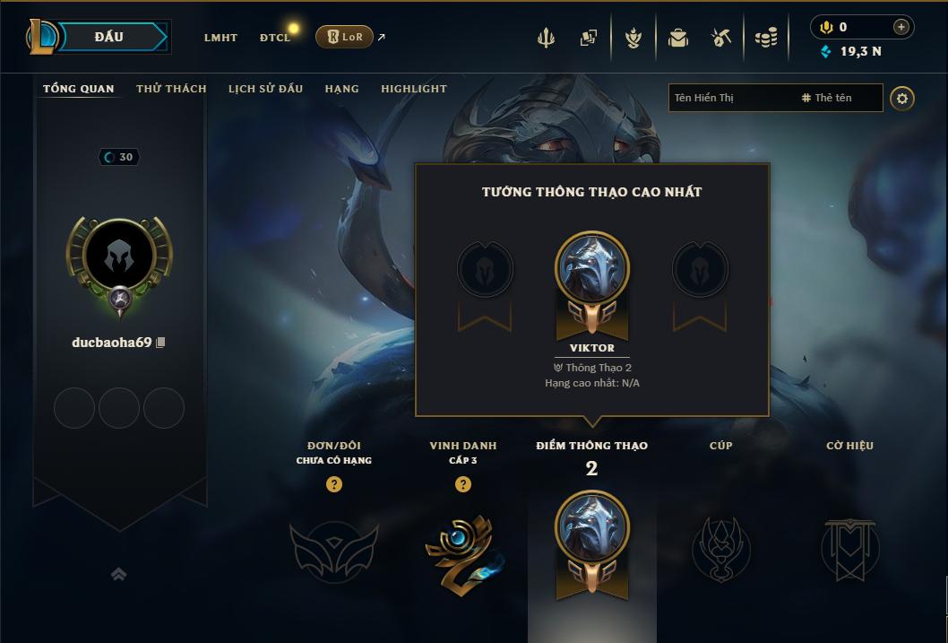 Acc Liên Minh Huyền Thoại mã số 9456