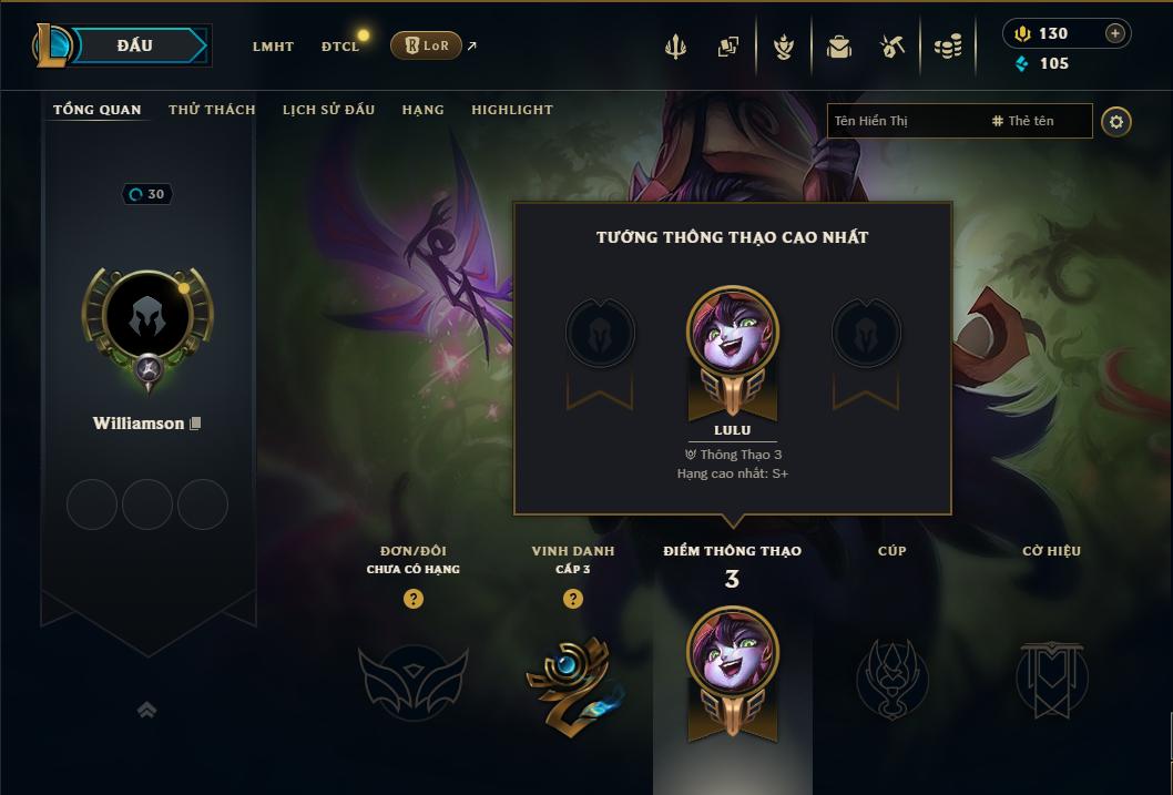 Acc Liên Minh Huyền Thoại mã số 9468