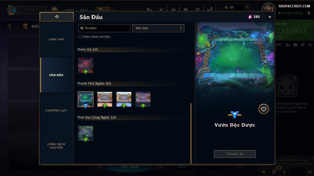 Acc Liên Minh Huyền Thoại mã số 9913